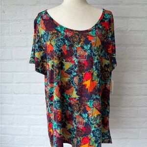 ✨NWT✨LuLaRoe 3XL Multicolor Floral Classic T